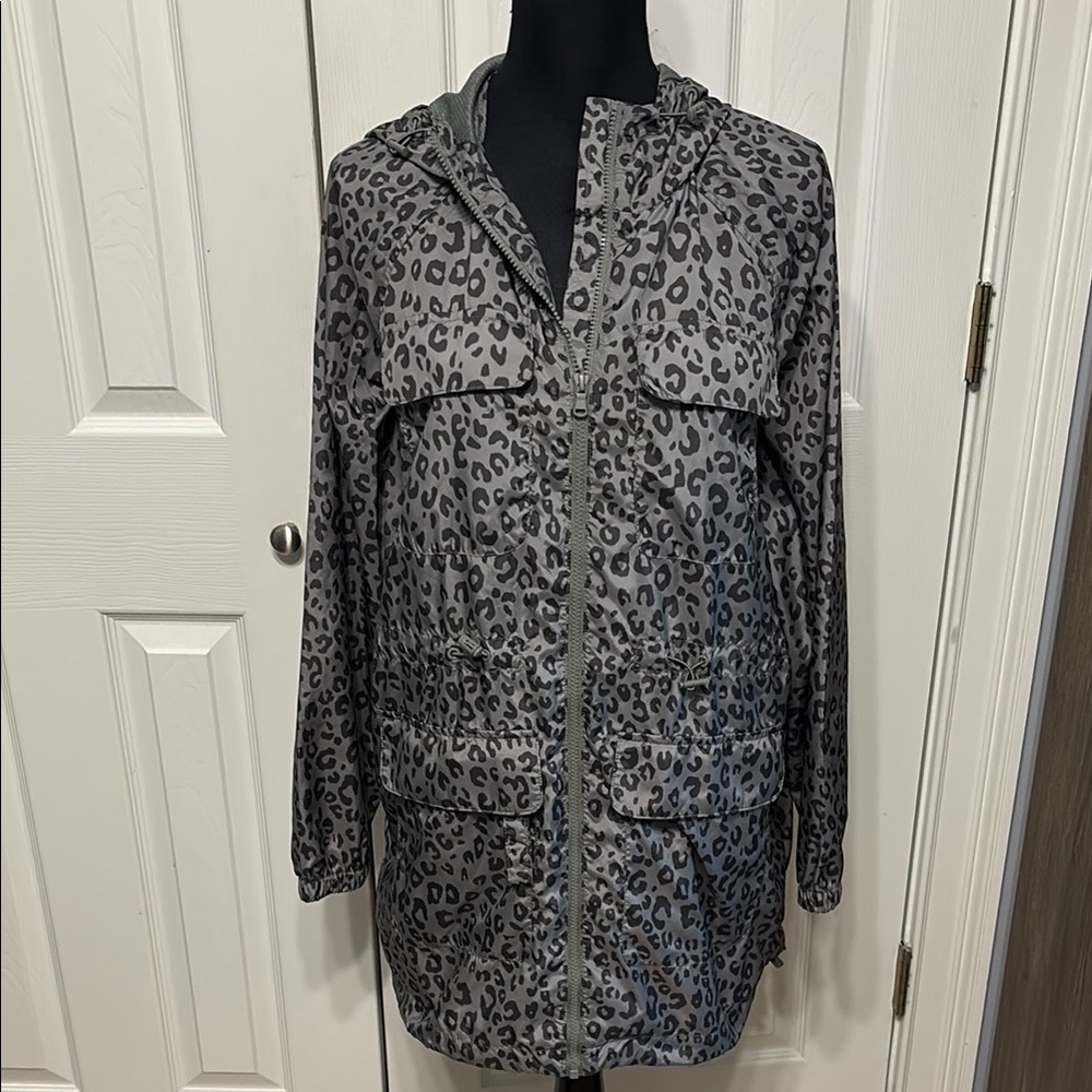 M&S Animal Print Lightweight Rain Jacket